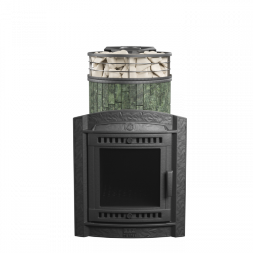 Печь банная Атмосфера L Змеевик ламель+сетка с тоннелем NEW