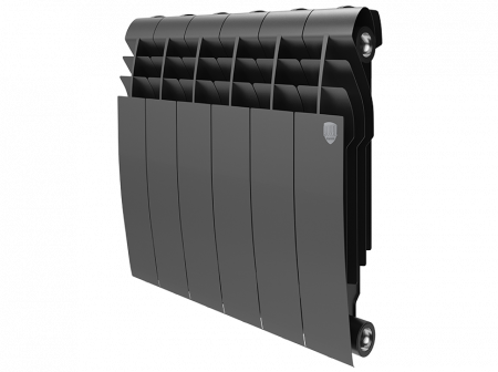 Радиатор Royal Thermo BiLiner 350 8 секций Noir Sable