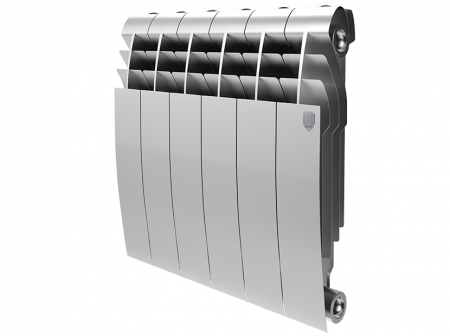 Радиатор Royal Thermo BiLiner 500 8 секций Silver Satin