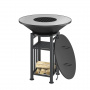 FANTASTIC GRILL Везувий Ø 700 (чаша+подставка+плита+решетка+крышка)