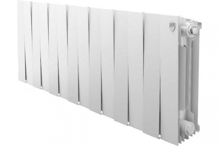 Радиатор Royal Thermo PianoForte 300 Bianco Traffico 14 секций биметал.